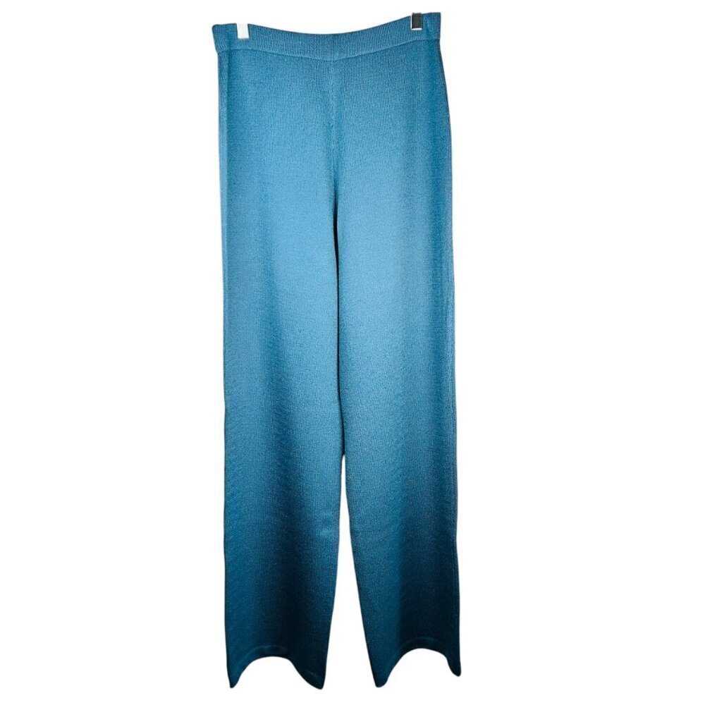 St. John Collections Size 6 Wool Linen Blend Sweater Pants Travel